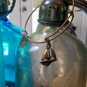 Alex and Ani Sailboat gold bangle!